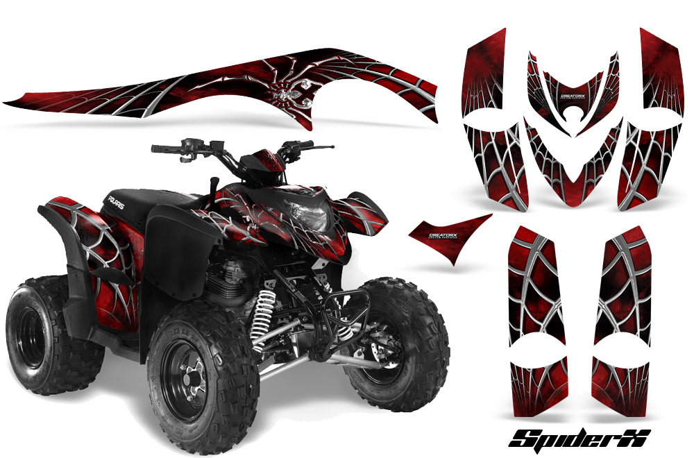 Polaris Pheonix Graphics Kit SpiderX Red